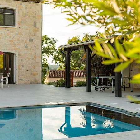 Villa Au Petit Bonheur Avec Clim - Hameau Au Calme - Piscine Chauffee - Petanque Moncrabeau Buitenkant foto