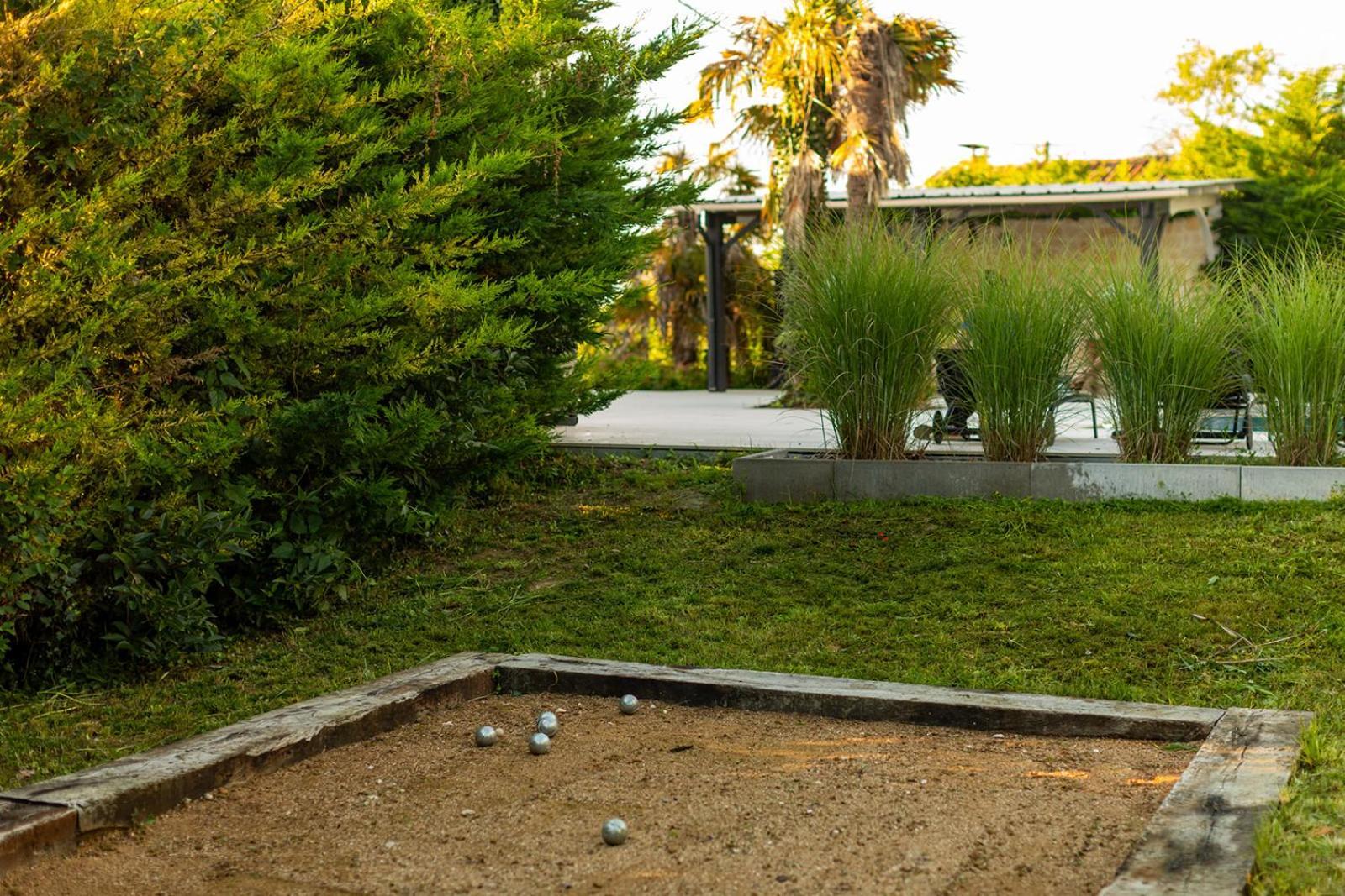 Villa Au Petit Bonheur Avec Clim - Hameau Au Calme - Piscine Chauffee - Petanque Moncrabeau Buitenkant foto