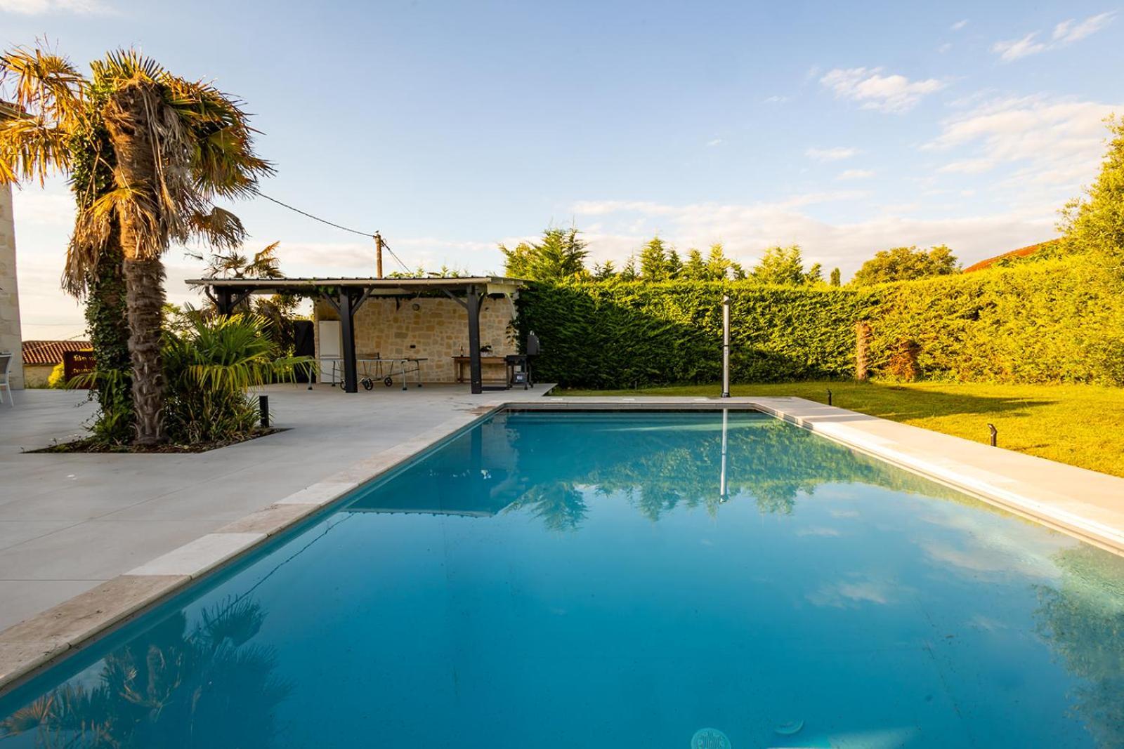 Villa Au Petit Bonheur Avec Clim - Hameau Au Calme - Piscine Chauffee - Petanque Moncrabeau Buitenkant foto