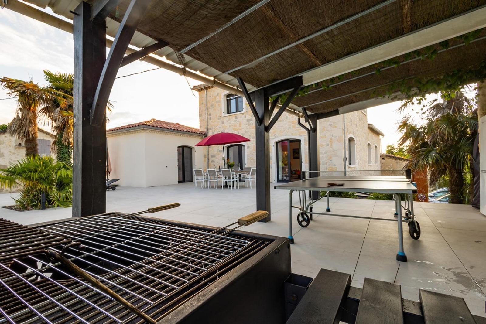 Villa Au Petit Bonheur Avec Clim - Hameau Au Calme - Piscine Chauffee - Petanque Moncrabeau Buitenkant foto
