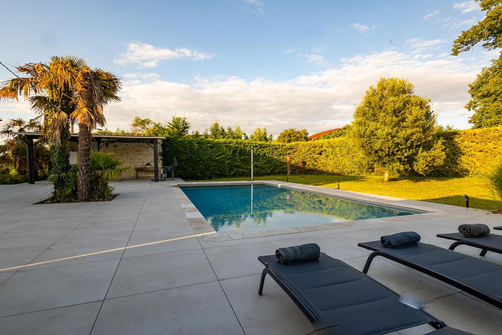 Villa Au Petit Bonheur Avec Clim - Hameau Au Calme - Piscine Chauffee - Petanque Moncrabeau Buitenkant foto
